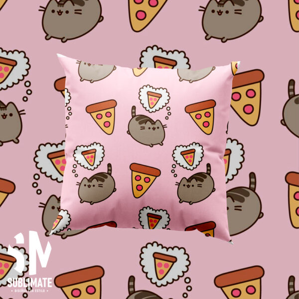 PUSHEEN PIZZA EAT