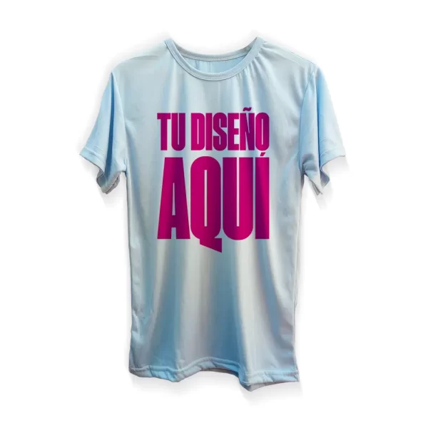 Remera Celeste