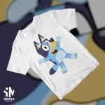 Bluey Feliz Saltando