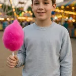 Buzo Cuello Redondo Gris Niño