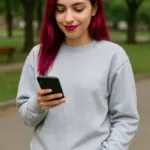 Buzo Cuello Redondo Gris