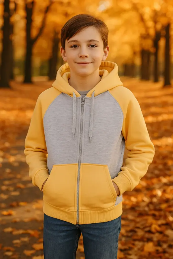 Campera Ranglan Amarilla- Niño