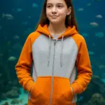 Campera Ranglan Naranja- Niño