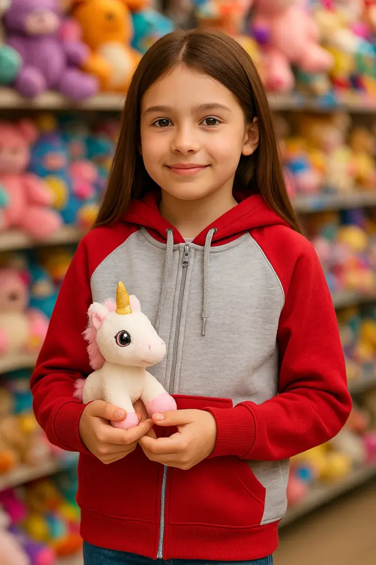Campera Ranglan Roja - Niño