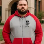 Campera Ranglan Universitaria Roja