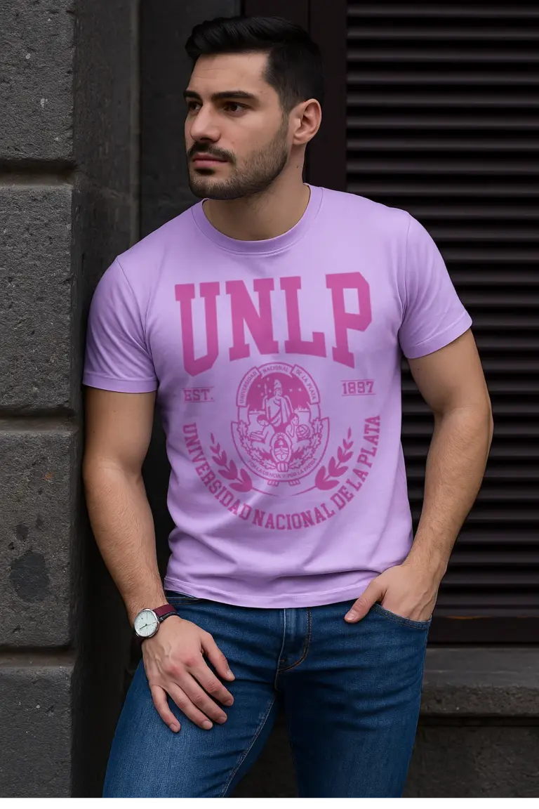 Remera Lila Universitaria